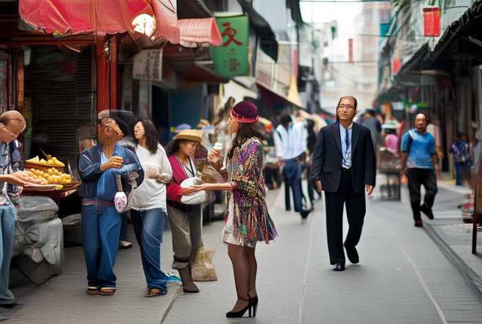 生活在中国的外国人日常 生活在中国的外国人日常生活
