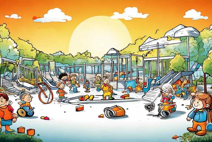 生活区幼儿园图片 生活区幼儿园图片简笔画