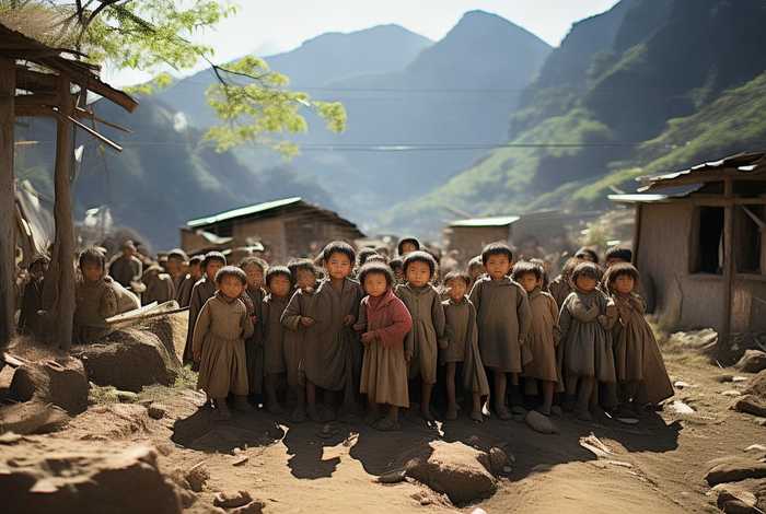 贫困山区孩子生活视频，中国贫困山区孩子生活视频