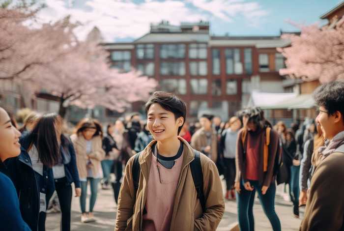 日本留学生校园生活；日本留学生校园生活视频