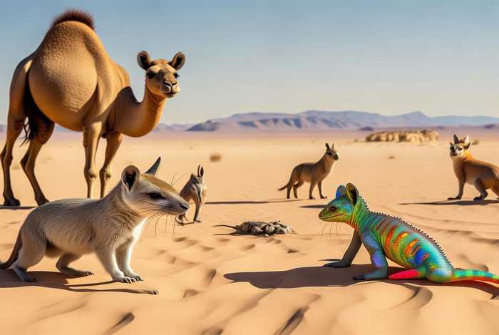 生活在沙漠里的动物有哪些特点 - 生活在沙漠里的动物有哪些特点呢