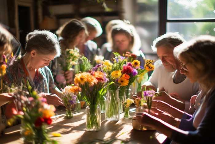 生活插花班招生文案（插花招生宣传语）