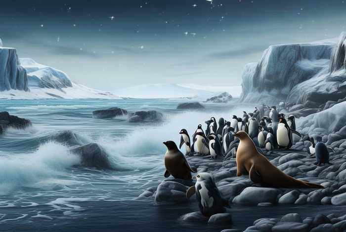 企鹅海豹海狮生活在什么地方；海狮和企鹅生活在一个地方吗？