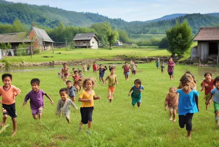 农村儿童生活的作文（农村儿童生活的作文题目）