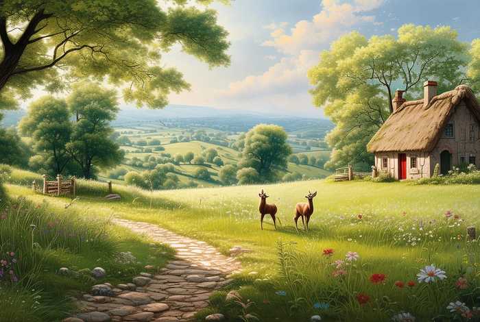 生活如画的图景 - 生活如画的图景怎么画