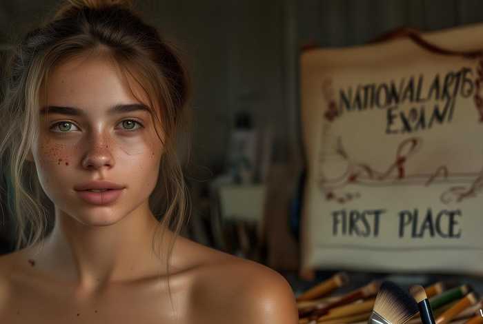 女生素颜艺考被擦妆5次终成状元 - 女生素颜艺考被擦妆5次终成状元？