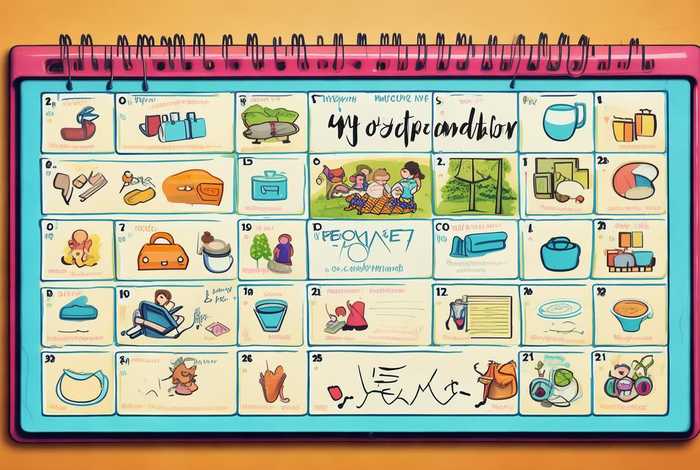 生活日历怎么写、生活日历怎么写图片