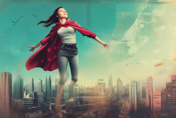 生活把女人变成了超人；生活把女人变成了超人的电影