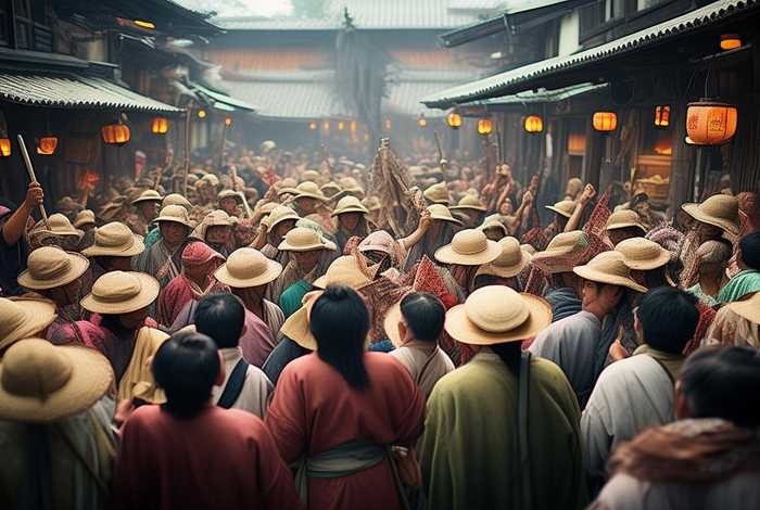 日本一揆；日本一揆众