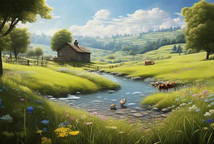 生活的形容词、田园生活的形容词