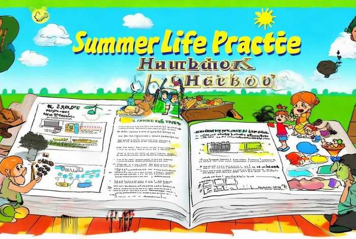 暑假生活实践手册模板（暑假生活实践手册模板怎么写）
