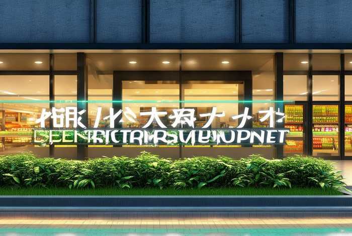 生鲜生活超市门头 生鲜生活超市门头图片