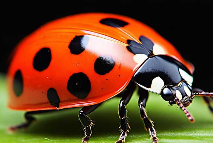 七星瓢虫身体特征 - 七星瓢虫的身体特征简介 七星瓢虫身体特征 - 七星瓢虫的身体特征简介