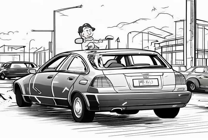 日常生活中倒车入库技巧图解，生活中倒车入库技巧图解 新手看完必会