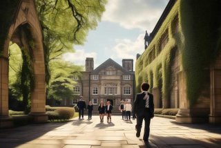 描写学校的句子高级感；描写学校的句子短句