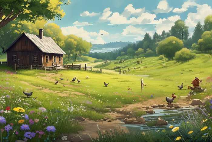 惬意的田园生活悠然自得、惬意的田园生活悠然自得作文