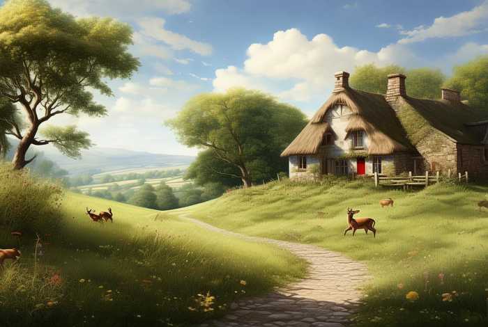 生活如画的图景 - 生活如画的图景怎么画