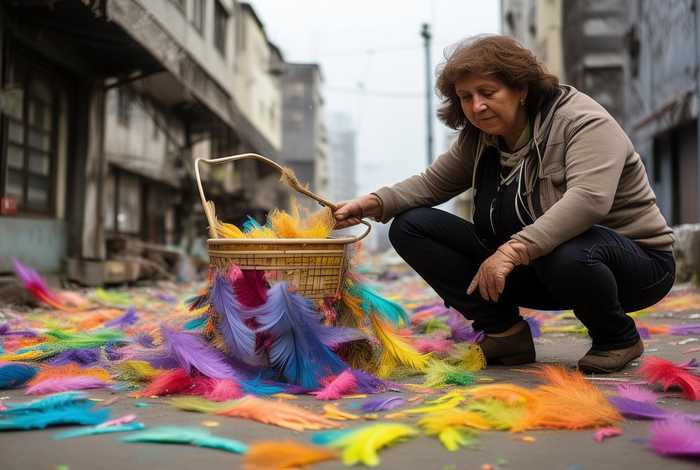 生活真是一地鸡毛,捡起来太轻,丢掉了又感觉啥也没有 - 生活是一地鸡毛,也要捡起来做个鸡毛掸子