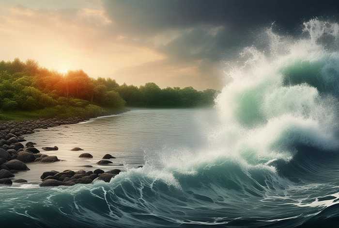 生活的波澜与平静；生活的波澜与平静作文