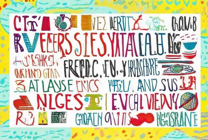 生活中的英语手抄报模板图片；生活中的英语手抄报模板图片简单