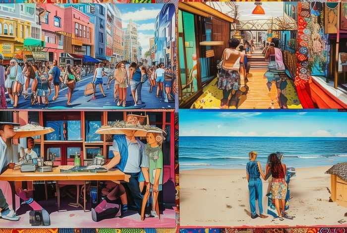 生活场景创意拼贴画 生活场景创意拼贴画怎么画