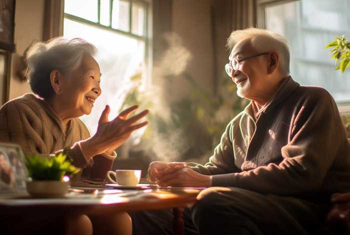 生活视频；天津老两口退休生活视频