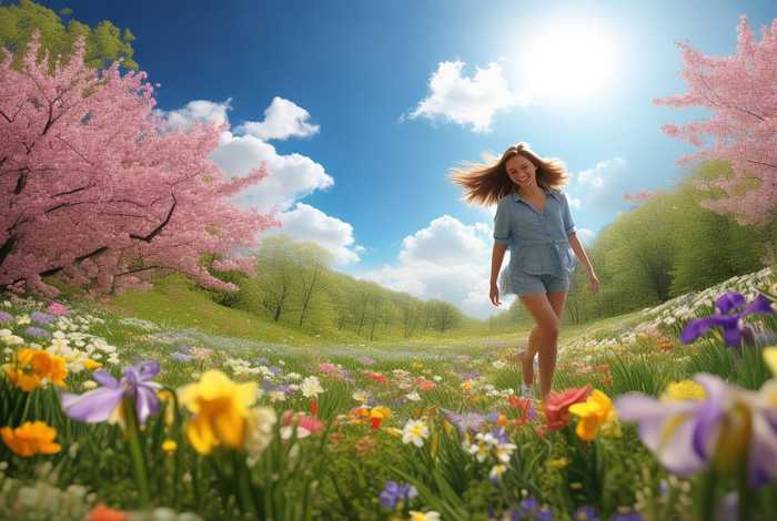 生活在春天里完整版、生活在春天里600字