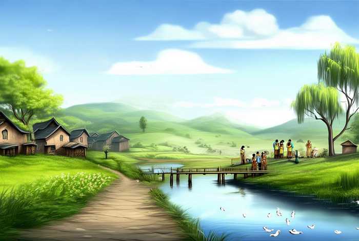 描写田园生活的古诗三首、描写田园生活的古诗三首诗