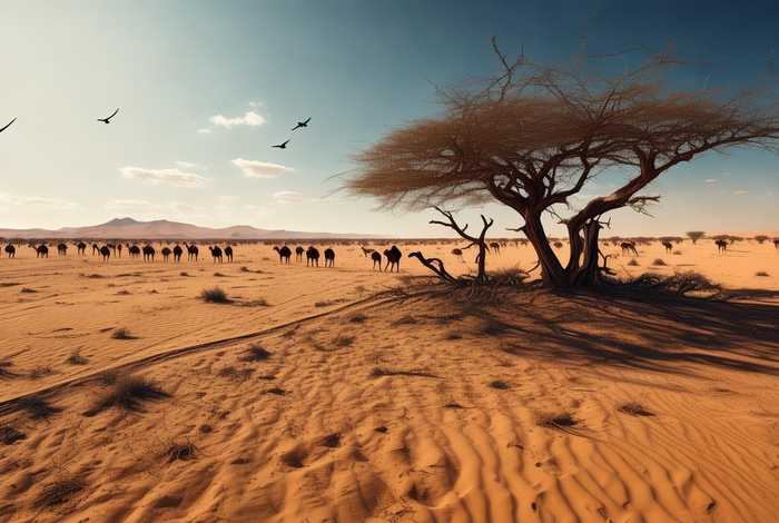 生活在沙漠里的动物和植物有哪些（生活在沙漠里的动物和植物有哪些图片）