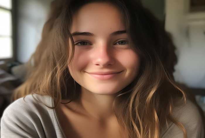 生活素颜照女 - 生活素颜照片普通人女生