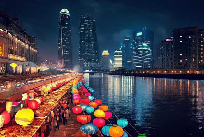 上海浦东新区夜生活；上海市浦东新区夜市