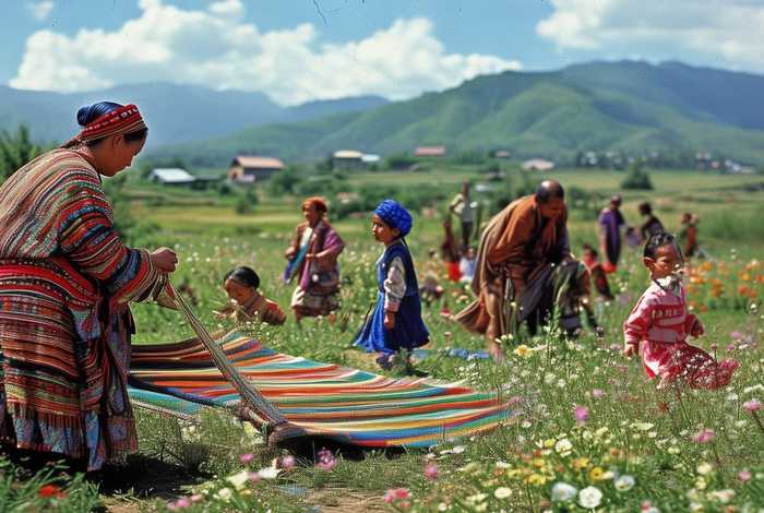 少数民族生活照 - 少数民族生活照片一本29张