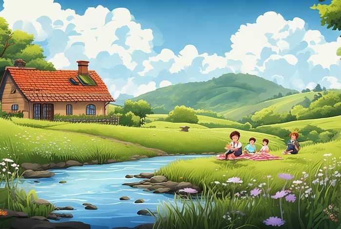 惬意的乡村生活的句子简短 - 惬意的乡村生活的句子简短一点