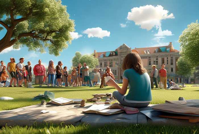 描写校园生活的自创诗歌，描写校园生活的自创诗歌作品