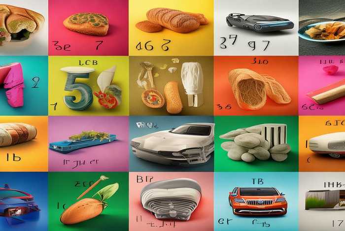 生活中能用数字表示的物品图片；生活中能用数字表示的物品图片大全
