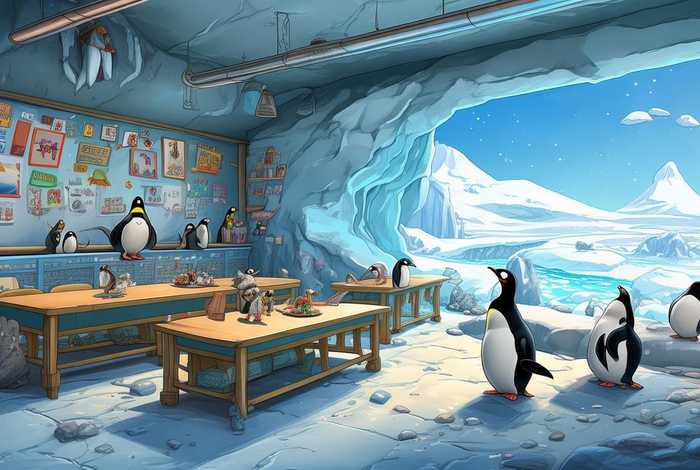 企鹅为什么生活在南极幼儿园 - 企鹅为什么生活在南极幼儿园里