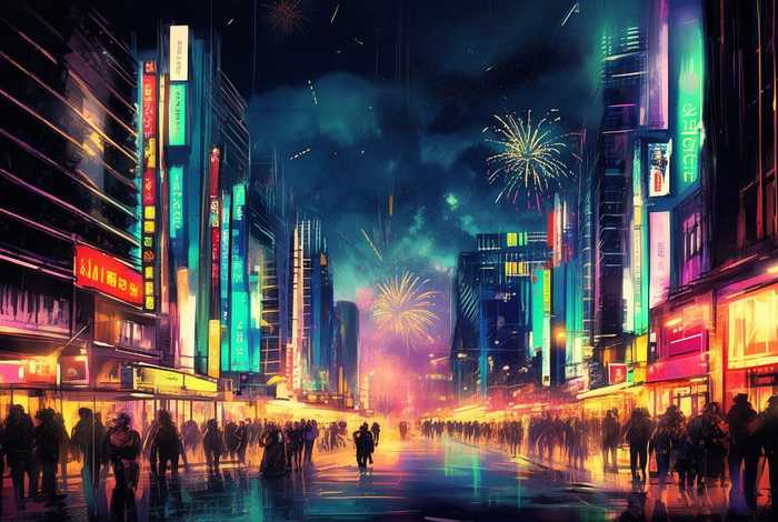 生活夜景照片（生活夜景的图片）