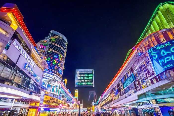 砂之船国际生活广场看夜景 - 砂之船国际生活广场电话