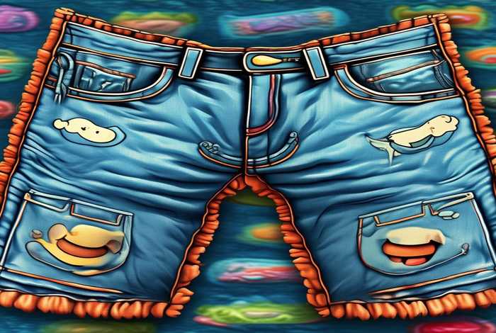 牛仔裤的照片呀、牛仔裤的图片卡通