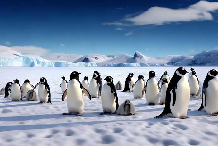 企鹅生活在南极；企鹅生活在南极对不对