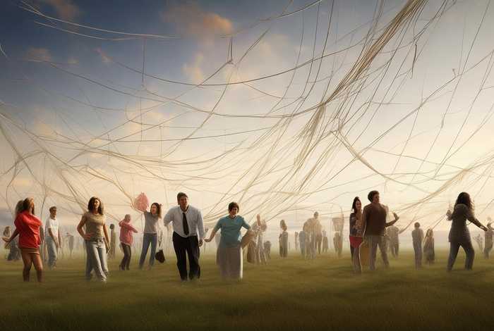 生活就像一张网困住了太多人，生活就像一张网困住了太多人的说说