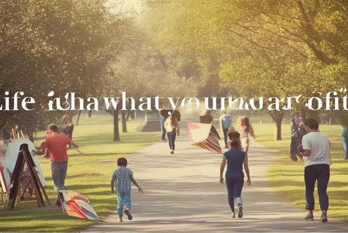 生活是你自己的意思；生活是你自己的意思英语