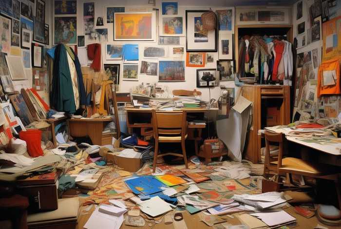 生活凌乱图片；生活凌乱图片大全