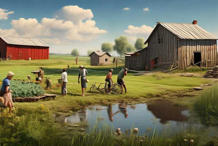 农村生活照片真实图片；农村生活照片真实图片大全