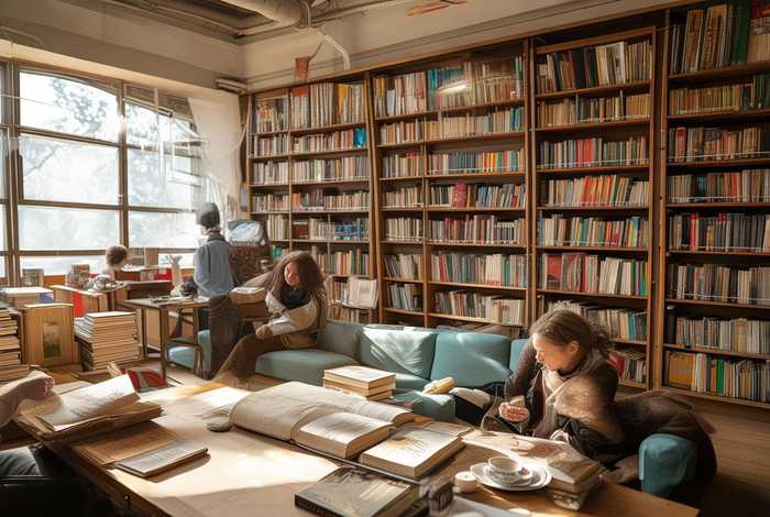 生活图书馆包吃住轻松，图书馆生活部是干什么的