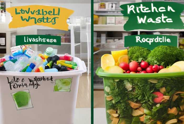 生活垃圾和厨余垃圾的区别、生活垃圾和厨余垃圾的区别是什么