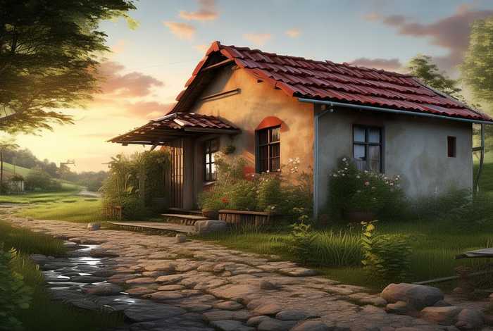 平淡乡村的生活 平淡无奇的乡村里,藏着最惬意的生活