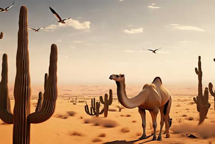 生活在沙漠里的动植物（生活在沙漠里的动植物图片）