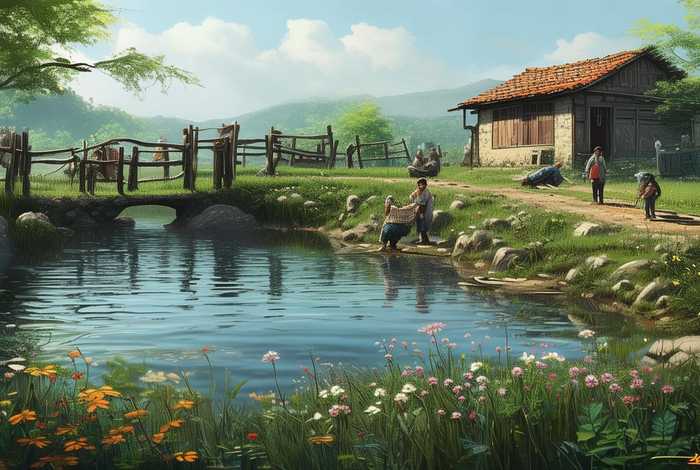 什么的田园生活是孟浩然笔下的美好境界、孟浩然的什么写出了美丽的田园风光