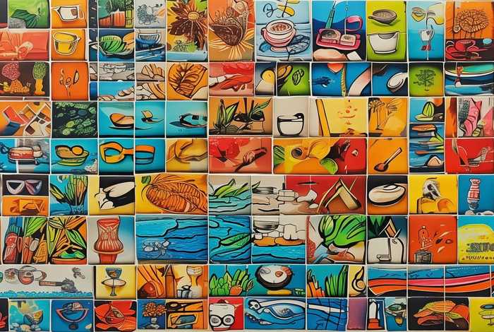 生活中的点元素图形、生活中的点元素图形怎么画